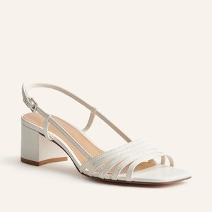 Reformation Eleonora Sling Back Block Heel Sandal